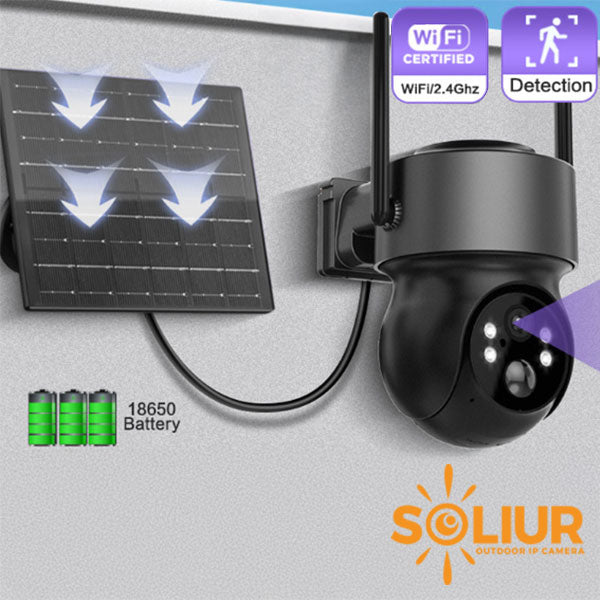 XT30 Pro - HD WiFi Solar Powered Rotating Security Surveillance Camera