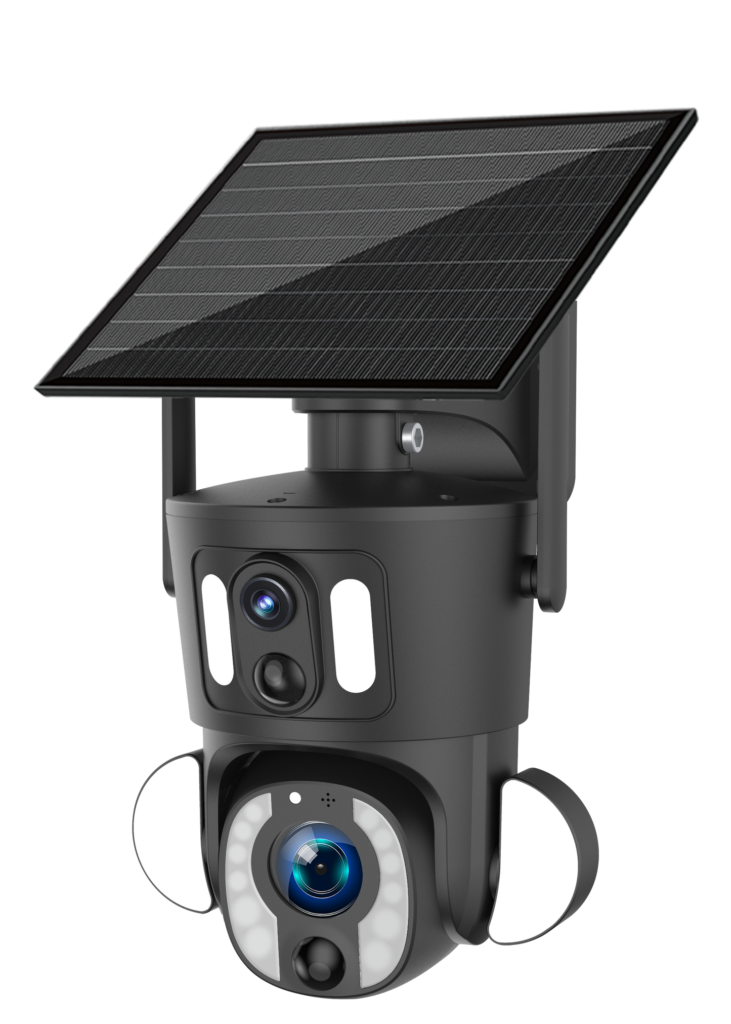TY3 Dual Pro - HD LTE 4G Dual Lens Solar Powered Rotating Security Surveillance Camera