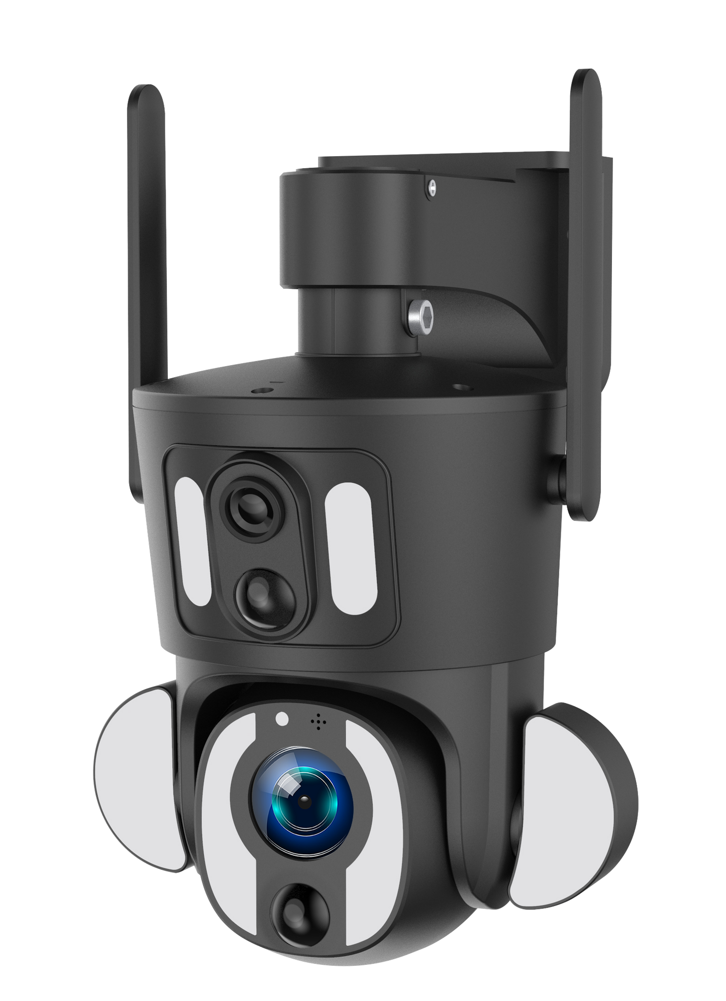 TY3 Dual Pro - HD LTE 4G Dual Lens Solar Powered Rotating Security Surveillance Camera