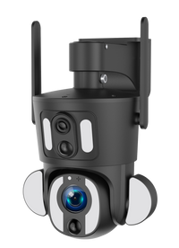 TY3 Dual Pro - HD LTE 4G Dual Lens Solar Powered Rotating Security Surveillance Camera
