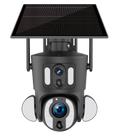 TY3 Dual Pro - HD LTE 4G Dual Lens Solar Powered Rotating Security Surveillance Camera