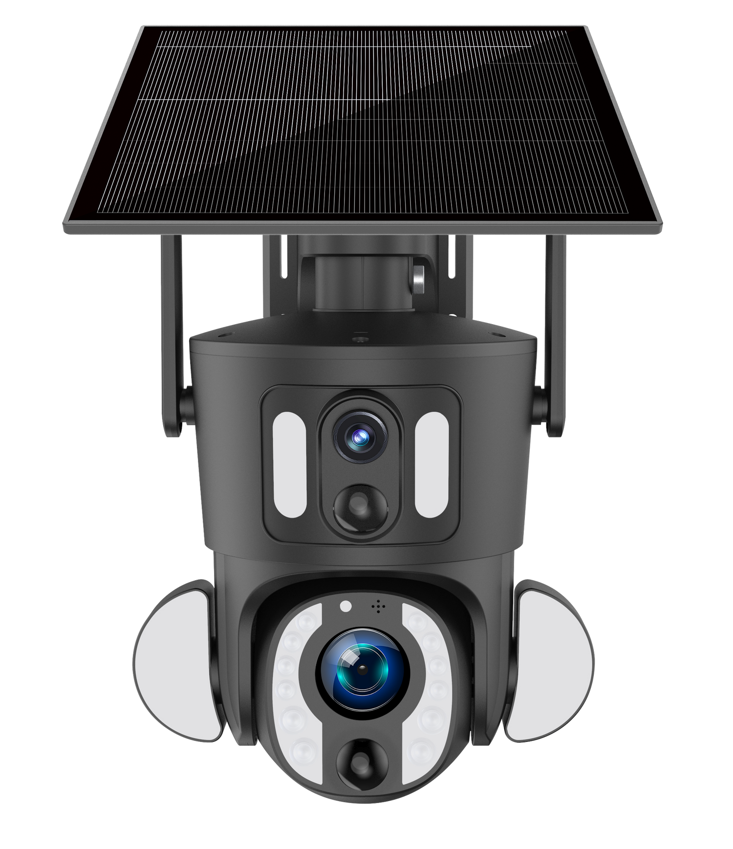 TY3 Dual Pro - HD LTE 4G Dual Lens Solar Powered Rotating Security Surveillance Camera