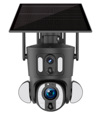 TY3 Dual Pro - HD LTE 4G Dual Lens Solar Powered Rotating Security Surveillance Camera