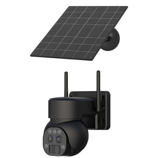 SX3D Pro - 2K LTE 4G Dual Lens Solar Powered Rotating Security Surveillance Camera