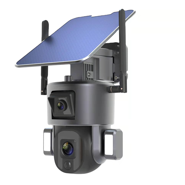 TY7 Dual Pro - 4K LTE 4G Dual Lens Solar Powered Rotating Security Surveillance Camera