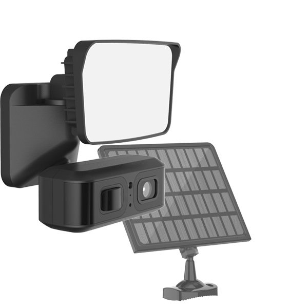 X10 Pro - Solar Powered Wi-Fi Ultra bright Floodlight Solar Camera